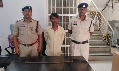 बीच-बचाव करने आए युवक पर धारदार हथियार से हमला, फरार आरोपी गिरफ्तार