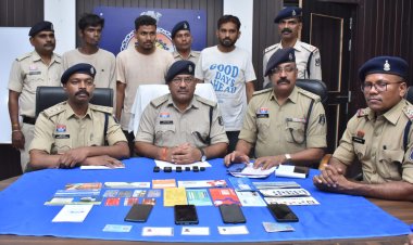 दुर्ग पुलिस का साइबर नेटवर्क पर बड़ा प्रहार, 1242 म्यूल बैंक खातों पर कार्रवाई, ₹3 करोड़ फ्रीज