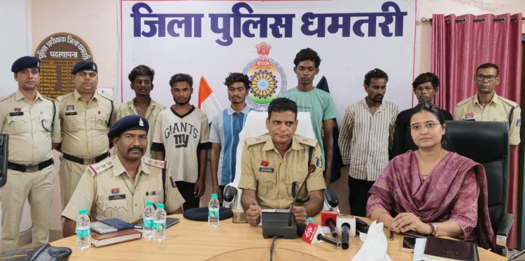 शराब पार्टी बनी हत्या की वजह, चंद घंटों में 8 आरोपी गिरफ्तार