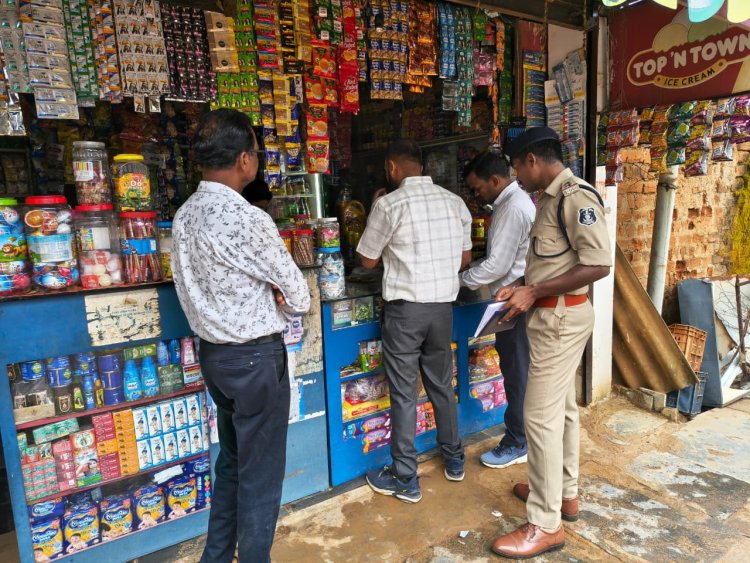 तंबाकू के खिलाफ बड़ा अभियान, 25 लोगों पर कार्रवाई, 4,850 रुपये जुर्माना