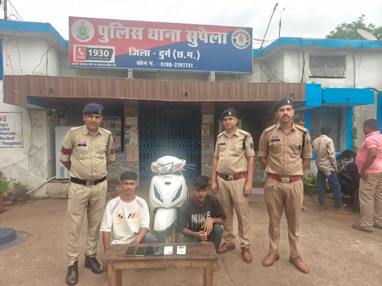 अपहरण कर लूट का खुलासा, 2 आरोपी और 4 नाबालिग पकड़े गए, ₹87,180 की लूट