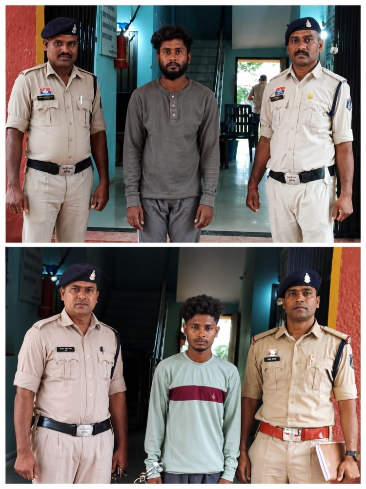 धमतरी में चाकूबाजों पर पुलिस का शिकंजा, दो अलग-अलग मामलों में दो आरोपी गिरफ्तार