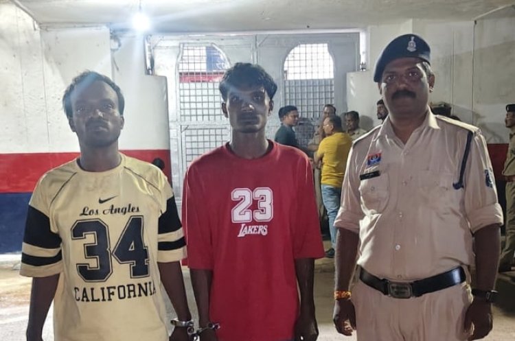 बाइक चलाने की बात पर विवाद, युवक पर ईंट से जानलेवा हमला; दो आरोपी घंटों में गिरफ्तार