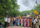 बढ़े बिजली बिलों पर फूटा गुस्सा, रिसाली में स्मार्ट मीटर हटाने की मांग को लेकर प्रदर्शन