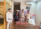 अवैध शराब पर पुलिस का शिकंजा, 7 आरोपी गिरफ्तार; 209 पौवा शराब और वाहन जब्त