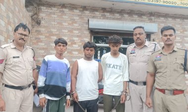 रसमड़ा ड्यूटी जा रहे कर्मचारियों से झपटमारी और लूट की कोशिश, 48 घंटे में 3 आरोपी गिरफ्तार