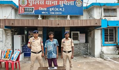 चंद्रा मौर्या तिराहा पर राहगीर से मोबाइल झपटमारी, आरोपी गिरफ्तार