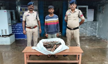 लक्ष्मी मार्केट के गोदाम से एसी कॉपर वायर चोरी का खुलासा