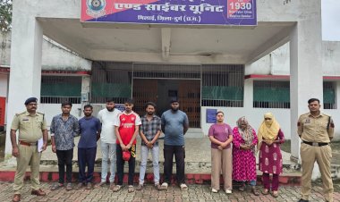 9 म्यूल खाताधारक गिरफ्तार, 5 लाख से ज्यादा के लेन-देन का खुलासा
