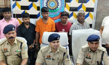 ज्वेलरी दुकान में बड़ी चोरी का खुलासा, अंतरराज्यीय गिरोह के 7 आरोपी गिरफ्तार