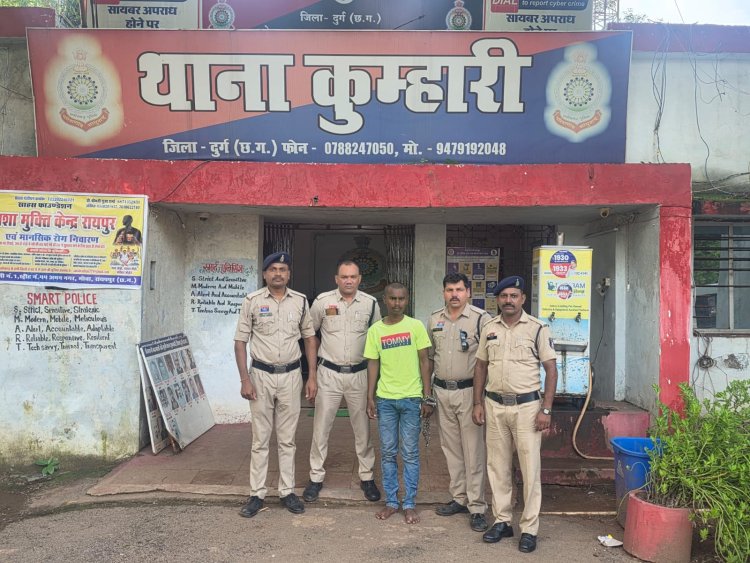 पत्नी के चरित्र पर शक में की हत्या, वारदात के तुरंत बाद पति गिरफ्तार