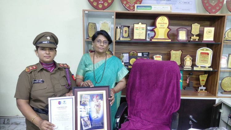 45 दिन की कठिन ट्रेनिंग पूरी कर नंदिता प्रकाश बनीं एसोसिएट एनसीसी ऑफिसर, दुर्ग जिले का नाम किया रोशन