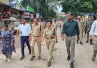 गणेशोत्सव से पहले पुलिस का फ्लैग मार्च, उपद्रवियों को सख्त संदेश