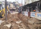 मां पुस्तक भंडार का कारनामा, अवैध नाली निर्माण के लिए खोद दी 20 फीट लंबी सड़क, निगम का एक्शन, थाने में शिकायत