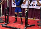 पावरलिफ्टिंग प्रतियोगिता का शुभारंभ, पहले दिन 150 खिलाड़ियों ने दिखाया दमखम, पुरुषों के पांच वजन वर्गों में हुई जोरदार प्रतिस्पर्धा