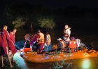 शिवनाथ नदी के बाढ़ के पानी में फंसे महिला, पुरुष और बच्चे का SDRF ने किया रेस्क्यू