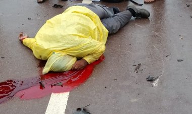 कोसानाला टोल प्लाजा के पास दर्दनाक हादसा, रेलवे कर्मचारी की मौत