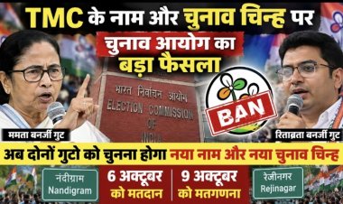 TMC का नाम और चुनाव चिह्न फ्रीज, ममता-रिताब्रता गुट को अलग पहचान के साथ लड़ना होगा चुनाव