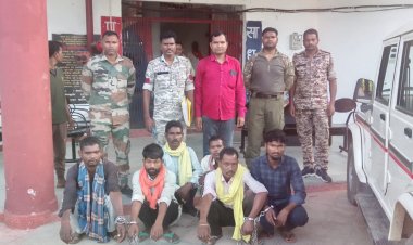 गौवंश वध के मामले में 6 आरोपी गिरफ्तार, मांस और अवशेष बरामद