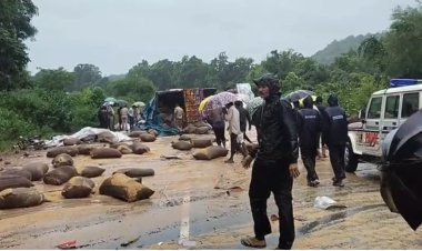 मरकाटोला घाटी में भीषण सड़क हादसा, पांच युवकों की मौत