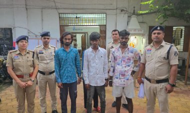 हेरोइन तस्करी मामले में फरार तीन आरोपी गिरफ्तार, 70.460 ग्राम हेरोइन सहित ₹29.22 लाख की सामग्री हुई थी जब्त
