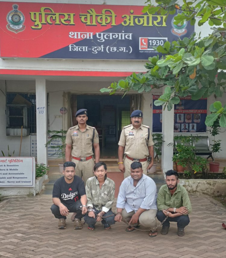 ढाबा बंद करने पर घर में घुसकर तोड़फोड़ और मारपीट; 5 गिरफ्तार