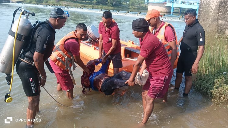खारून नदी में डूबे 38 वर्षीय व्यक्ति का शव बरामद, SDRF के एक्सपर्ट डीप डाइवर्स ने चलाया सघन रेस्क्यू अभियान