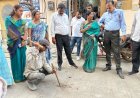 6 इंच की सड़क बन रही थी 2.5 से 3 इंच, महापौर ने लगाई ठेकेदार को फटकार