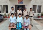 दुर्ग में गांजा तस्करी का खुलासा, राजस्थान के तीन आरोपी गिरफ्तार