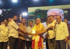 हाउसिंग बोर्ड कालीबाड़ी में दुर्गोत्सव की धूम, पूर्व मुख्यमंत्री भूपेश बघेल ने किए मां दुर्गा के दर्शन, काजोल चक्रवर्ती का हुआ सम्मान