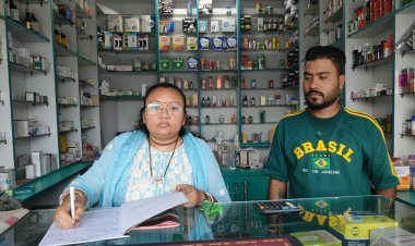 मेडिकल स्टोर्स पर औषधि प्रशासन की जांच, अनवी मेडिकल में फार्मासिस्ट गैरहाजिर; रिकॉर्ड नहीं मिलने पर कार्रवाई