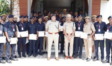 255 लोगों की जान बचाने वाली SDRF टीम सम्मानित, 23 जवानों को मिला प्रशस्ति पत्र