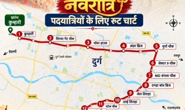 डोंगरगढ़ पदयात्रियों की सुरक्षा के लिए कुम्हारी से अंजोरा बाईपास तक बनेगा सुरक्षित कॉरिडोर
