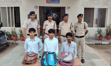 दुर्ग में गांजा तस्करी का खुलासा, राजस्थान के तीन आरोपी गिरफ्तार