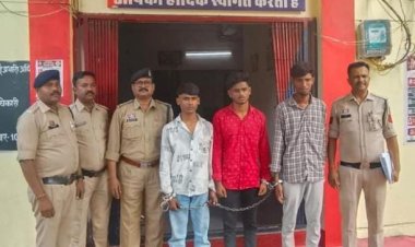 गणेश विसर्जन के दौरान बवाल, तलवार लहराने वाले 3 आरोपी गिरफ्तार