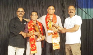 वैशालीनगर कालीबाड़ी में दुर्गोत्सव की धूम, संस्थापक सदस्यों का सम्मान और स्मारिका का विमोचन