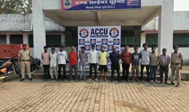 कमीशन के लालच में बेच दिया बैंक खाता, साइबर ठगी की रकम खपाने वाले 13 आरोपी गिरफ्तार