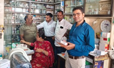 भिलाई के दो मेडिकल स्टोर में मिली अनियमितताएं, क्रय-विक्रय रिकॉर्ड अधूरे और फार्मासिस्ट भी नदारद