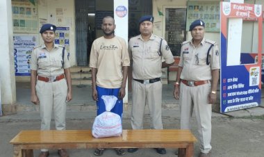 पुरानी भिलाई में गांजा बेचने का आरोपी गिरफ्तार, 1.520 किलो गांजा जब्त
