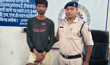 पुरानी रंजिश में बुजुर्ग महिला से मारपीट, बेटे को चापड़ दिखाकर धमकाया, आरोपी गिरफ्तार