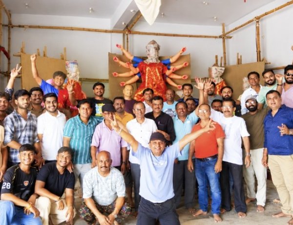 55 साल से आस्था और संस्कृति का संगम, हाउसिंग बोर्ड कालीबाड़ी में दुर्गोत्सव की तैयारी तेज