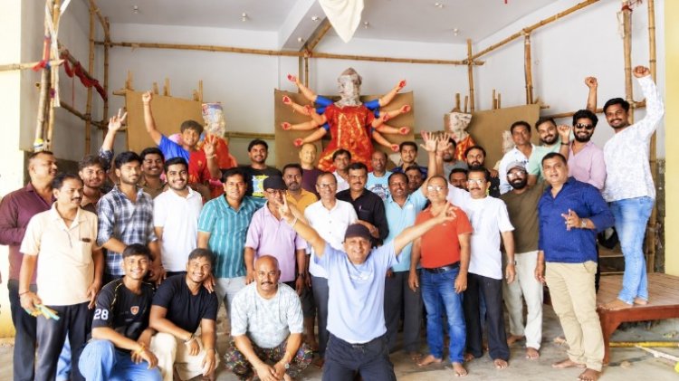 55 साल से आस्था और संस्कृति का संगम, हाउसिंग बोर्ड कालीबाड़ी में दुर्गोत्सव की तैयारी तेज